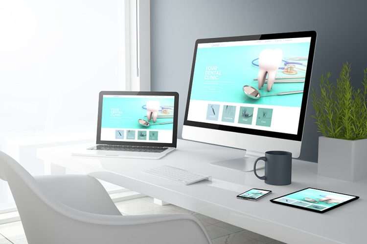 user experience website dentists